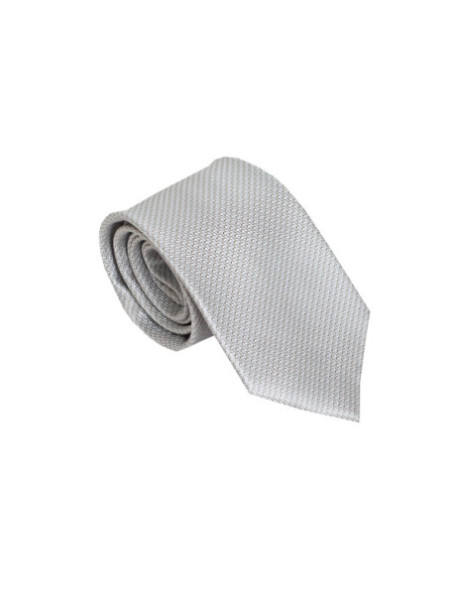 Corbata clásica gris