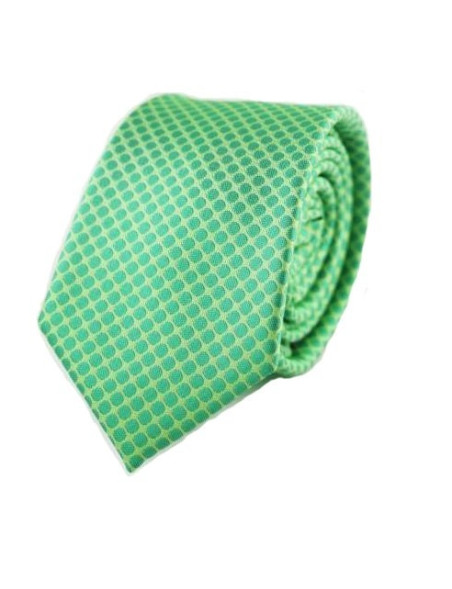 Corbata estrecha verde suave