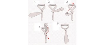 ¿Cómo hacer el nudo de la corbata? 